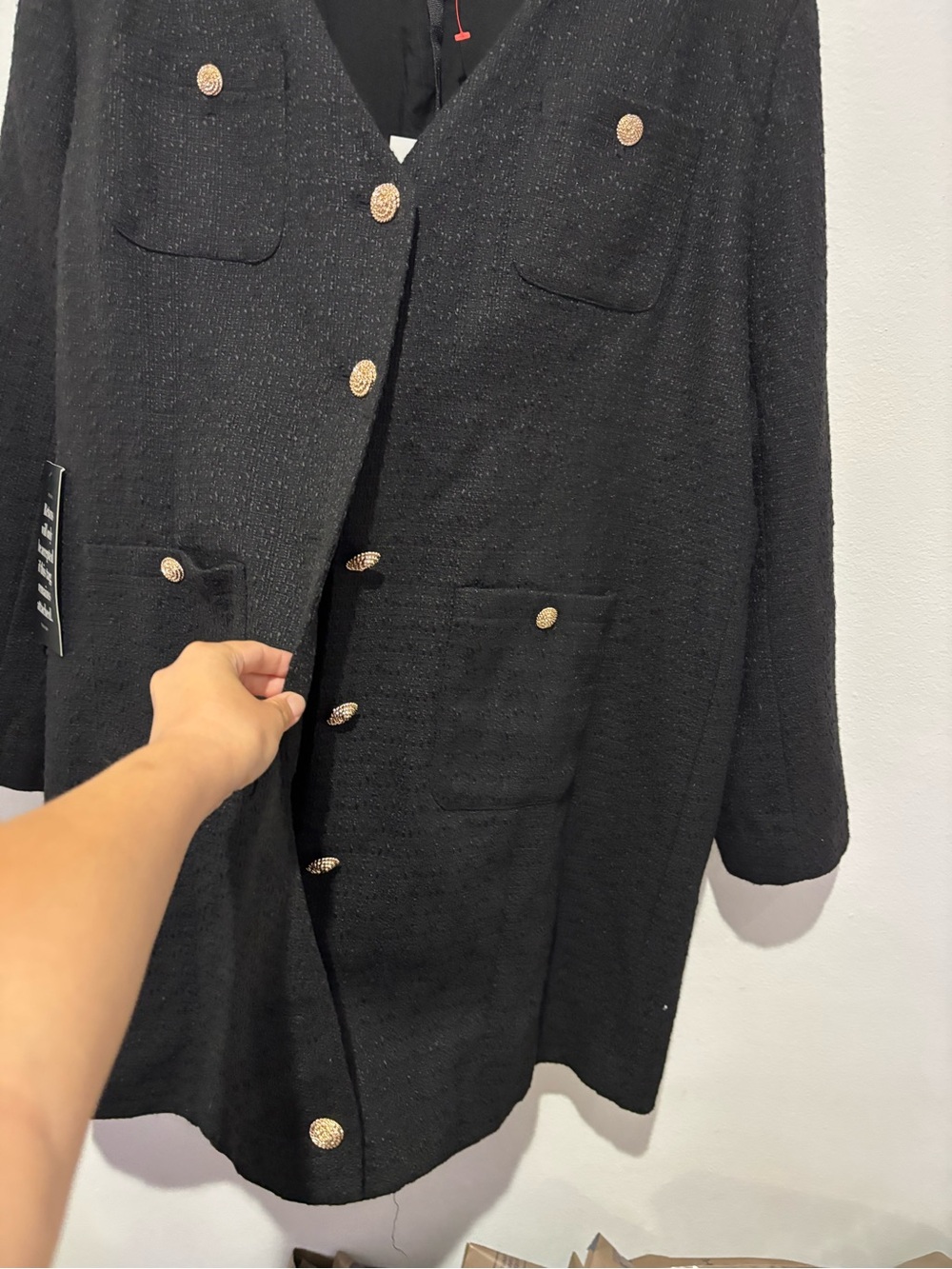 NWT Pomander Place Tweed Jacket Size XXL - Picture 3 of 7